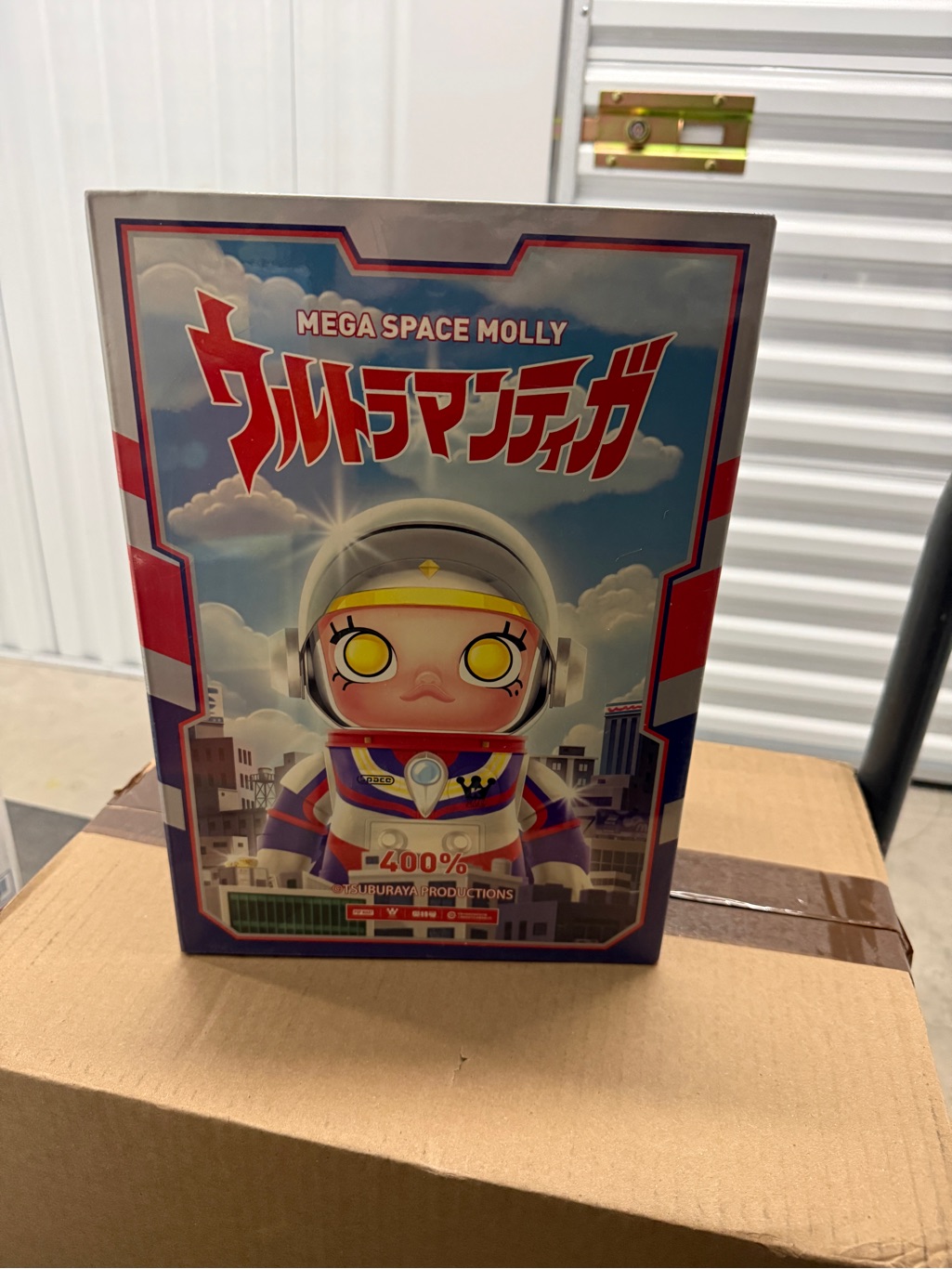 Mega Space Molly Kids Figure Blue And Red Character Toy
